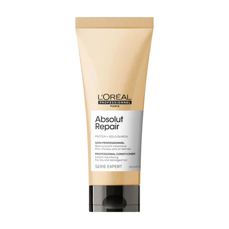 L'Oréal Professionnel, Après-Shampoing Réparateur Instantané, Cheveux Secs & Abîmés, Nourrit Intensément la Fibre, Répare & Renforce les Zones Fragilisées, Absolut Repair, Serie Expert, 300ml-image