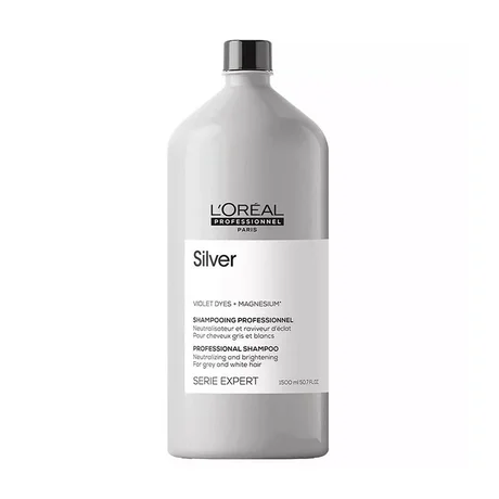 EXPERT- LOREAL Champú Silver 1,5 L