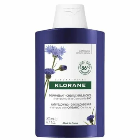 Klorane - Klorane - Centaurée Shampoing Déjaunissant À La Bio 400 Ml