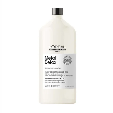 L'Oréal Serie Expert Champú Metal Detox 1,5 L - Limpieza y Protección del Cabello