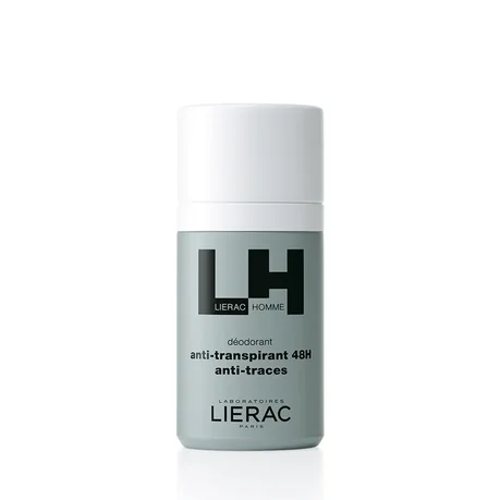 LIERAC - Déodorant Homme - Anti-transpirant 48h - 50 ml