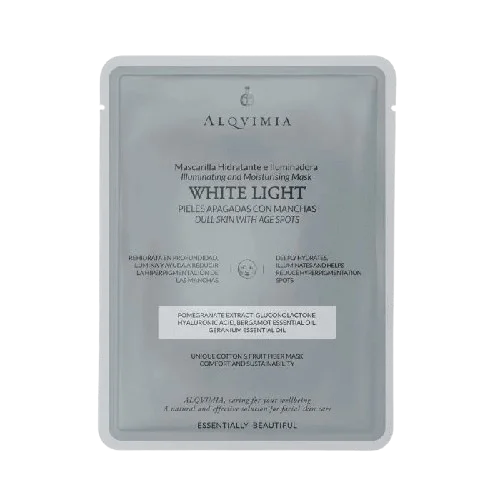 ALQVIMIA White Light Mascarilla Facial Iluminadora 1 u