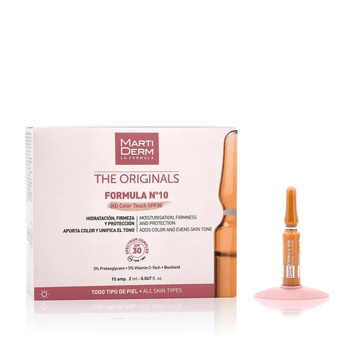 Ampoules FORMULA No10 HD Color Touch SPF30