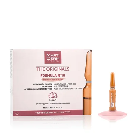 Ampollas FORMULA Nº10 HD Color Touch SPF30
