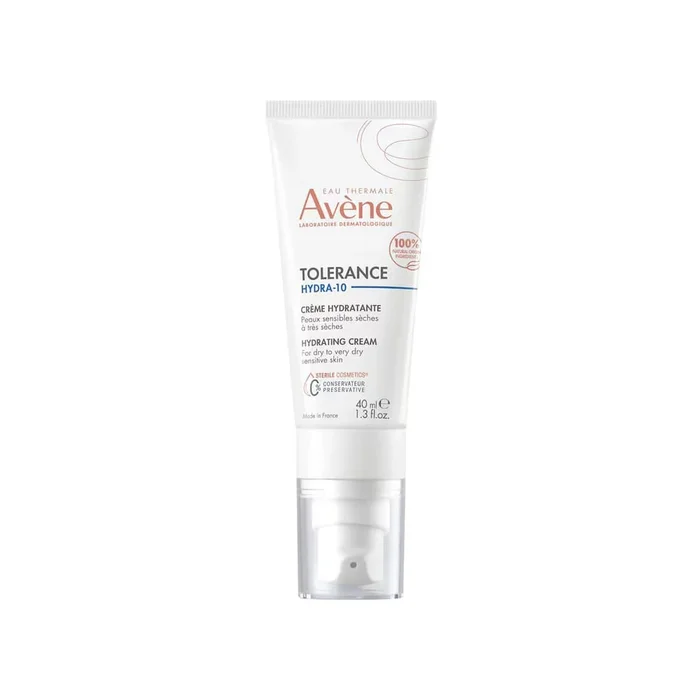 PIERRE FABRE DERMO-KOSMETIK - Geschäftsbereich: AVENE - DUCRAY - A-DERMA - RENE FURTERER - PFD Avène TOLERANCE HYDRA-10 FEUCHTIGKEITSCREME 40 ml Creme