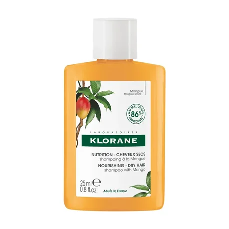 Klorane Shampooing À La Mangue Nutrition Cheveux Secs 400ml