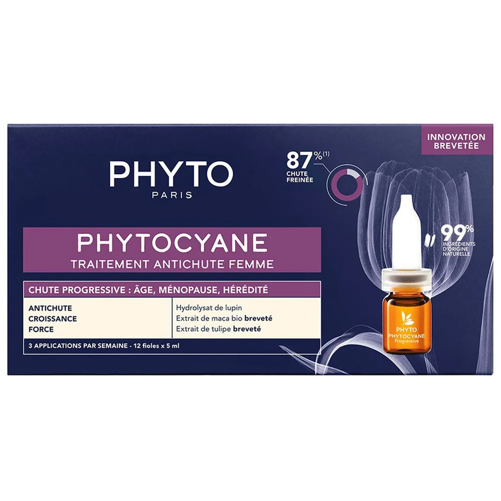 Phyto Cyane Anti-Chute Ampoules Femme 12x5ml — Phyto