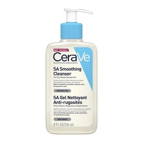 Gel Nettoyant Anti rugosités Pour Peau Sèche Et Rugueuse Cerave Le Pompe De 236ml - vue 5