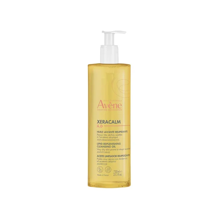 PIERRE FABRE DERMO-KOSMETIK - Gesch&auml;ftsbereich: AVENE - DUCRAY - A-DERMA - RENE FURTERER - PFD Av&egrave;ne XERACALM A.D R&Uuml;CKFETTENDES REINIGUNGS&Ouml;L  750 ml &Ouml;l
