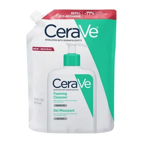 CERAVE CR HYDRATANT FOAM NETTOYANT REMPLISSAGE 473 ml