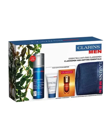 Set Men Gel-Crema + Limpiador + Double Serum 50 ml + 30 ml + 3 x 1 ml