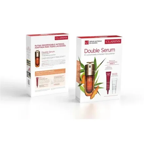 CLARINS DOUBLE SERUM G-9 50ML + EYE BF 50 ml + 7 ml + 8 ml