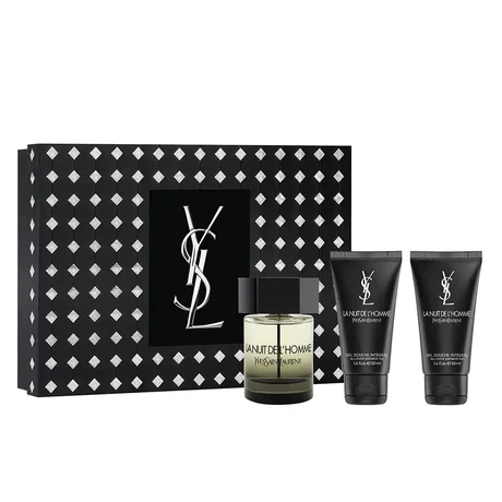 Set de Navidad La Nuit De L'Homme Eau de toilette 100 ml + 2 x 75 ml