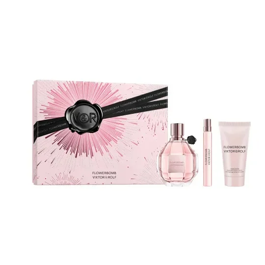 VIKTOR&amp;ROLF FLOWERBOMB EPV 100ML+BF 100 ml + 50 ml + 10 ml