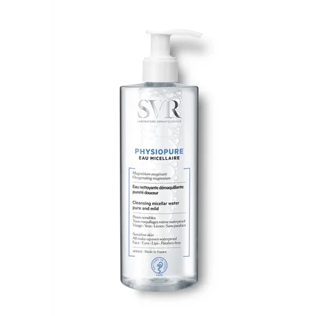 Laboratoire Svr - Physiopure Eau Micellaire - Eau Nettoyante DéMaquillante Pureté Douceur - 400Ml-image