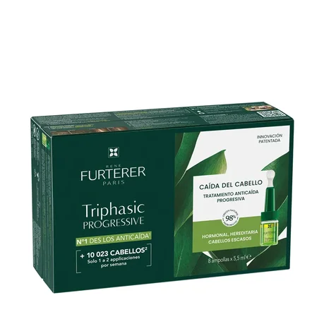 Rene Furterer Tratamiento Para El Pelo Triphasic Progressive Tratamiento Anticaída Progresiva - Imagen 3