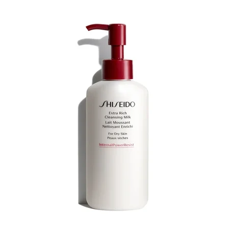 Shiseido Lait Démaquillant Extra Riche - Nettoyant Doux pour Peau Sèche - 125 ml