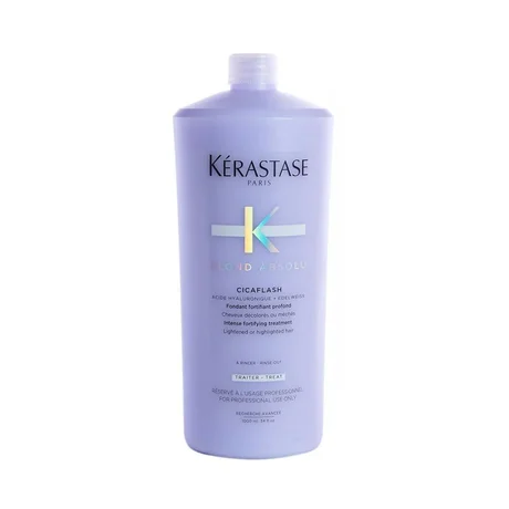 KÉRASTASE Blond Absolu - Cicaflash - Fondant Fortifiant Profond - Après-Shampoing Réparateur & Anti-Casse - Acide Hyaluronique & Edelweiss - Cheveux Blonds Décolorés ou Méchés - 250 ml-image