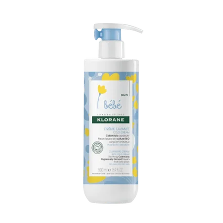 Crème lavante Cold Cream au Calendula Corps et cheveux - Peau sèche 500ml
