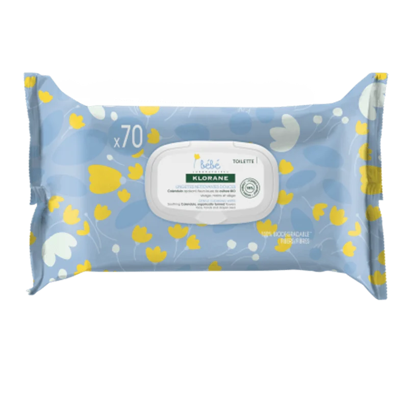 Klorane Bebe Trio Toallitas 210 ud.